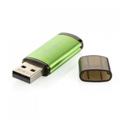 Флешка eXceleram 64GB A3 Series Green USB 2.0 (EXA3U2GR64)