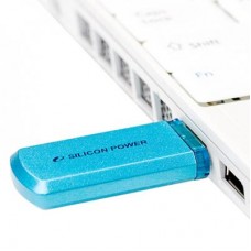 Флешка Silicon Power 64GB Helios 101 Blue USB 2.0 (SP064GBUF2101V1B)