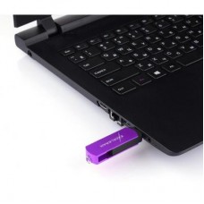 Флешка eXceleram 64GB P2 Series Grape/Black USB 2.0 (EXP2U2GPB64)