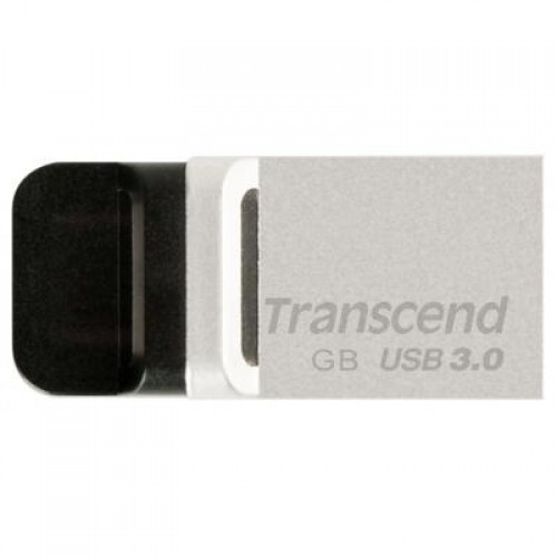 Флешка Transcend 64GB JetFlash OTG 880 Metal Silver USB 3.0 (TS64GJF880S)