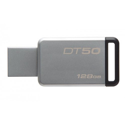 Флешка USB3.0 128GB Kingston DataTraveler 50 Metal/Black (DT50/128GB)