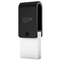 Флешка Silicon Power 8GB Mobile X21 USB 2.0 (SP008GBUF2X21V1K)