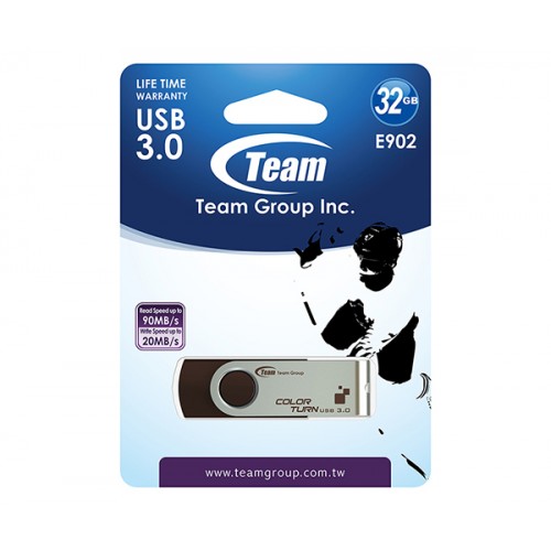 Флешка Team 32GB E902 Brown USB 3.0 (TE902332GN01)