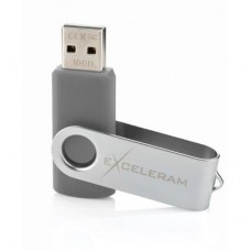 Флешка eXceleram 16GB P1 Series Silver/Gray USB 2.0 (EXP1U2SIG16)