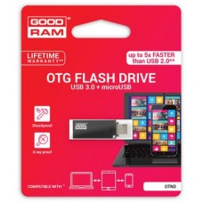 Флешка GOODRAM 32GB OTN3 (Twin) Black OTG USB 3.0 (OTN3-0320K0R11)