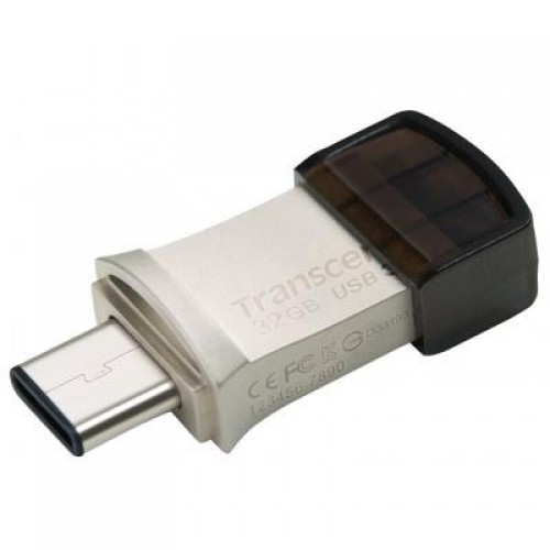 Флешка Transcend 32GB JetFlash 890S Silver USB 3.1 (TS32GJF890S)