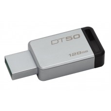 Флешка USB3.0 128GB Kingston DataTraveler 50 Metal/Black (DT50/128GB)