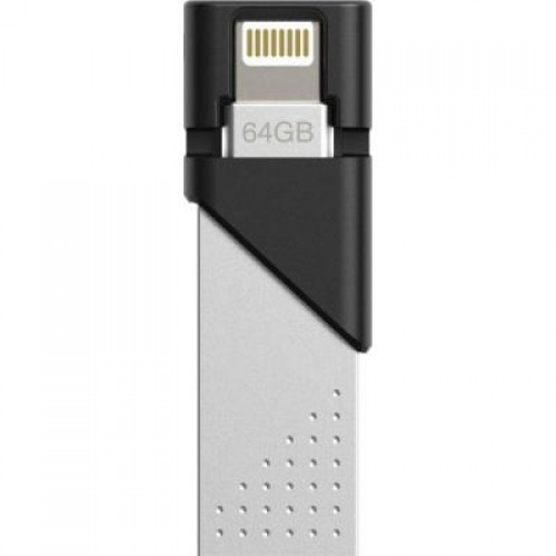 Флешка Silicon Power 64GB xDRIVE Z50 USB3.1/Lightning (SP064GBLU3Z50V1S)