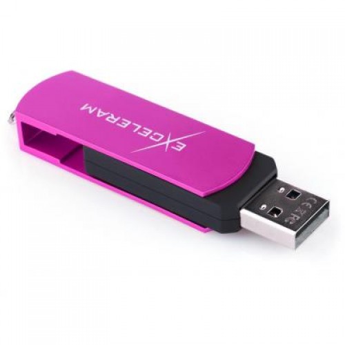 Флешка eXceleram 16GB P2 Series Purple/Black USB 2.0 (EXP2U2PUB16)