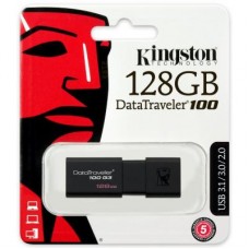 Флешка Kingston 128GB DT100 G3 Black USB 3.0 (DT100G3/128GB)