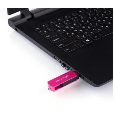 Флешка eXceleram 8GB P2 Series Rose/Black USB 2.0 (EXP2U2ROB08)