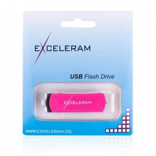 Флешка eXceleram 16GB P2 Series Rose/Black USB 3.1 Gen 1 (EXP2U3ROB16)