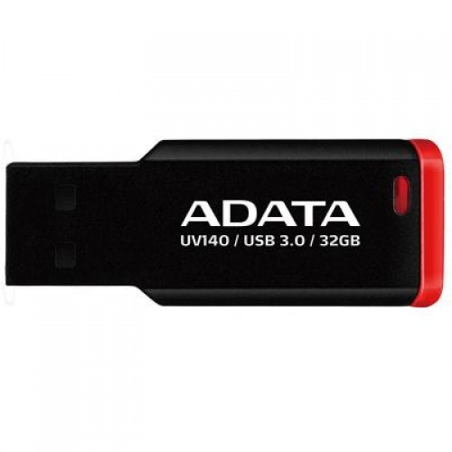 Флешка A-DATA 32GB UV140 Black+Red USB 3.0 (AUV140-32G-RKD)