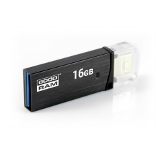 Флешка USB3.0 16GB OTG GOODRAM OTN3 (Twin) Black (OTN3-0160K0R11)