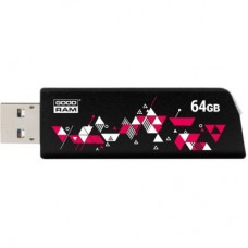 Флешка GOODRAM 64GB UCL3 Click Black USB 3.0 (UCL3-0640K0R11)