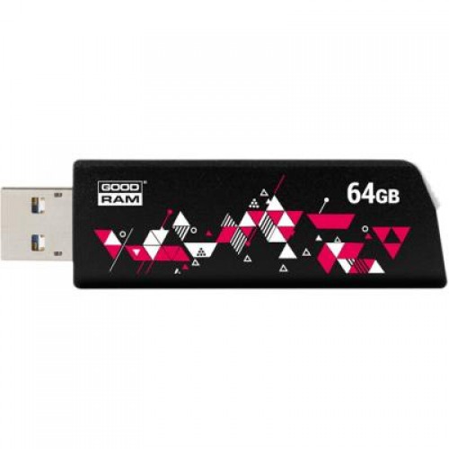 Флешка GOODRAM 64GB UCL3 Click Black USB 3.0 (UCL3-0640K0R11)