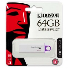 Флешка Kingston 64Gb DataTraveler Generation 4 (DTIG4/64GB)