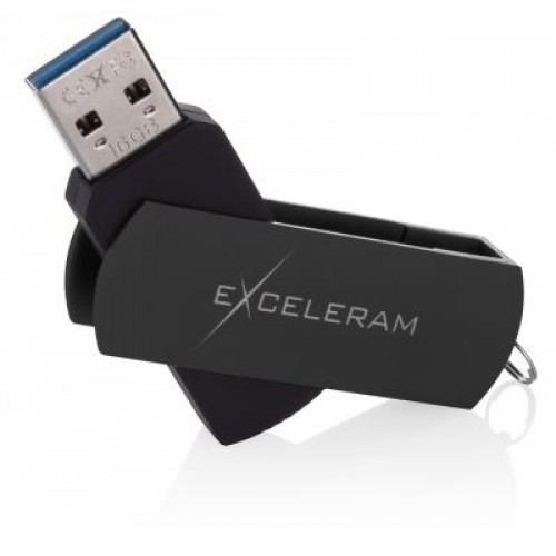 Флешка eXceleram 16GB P2 Series Black/Black USB 3.1 Gen 1 (EXP2U3BB16)