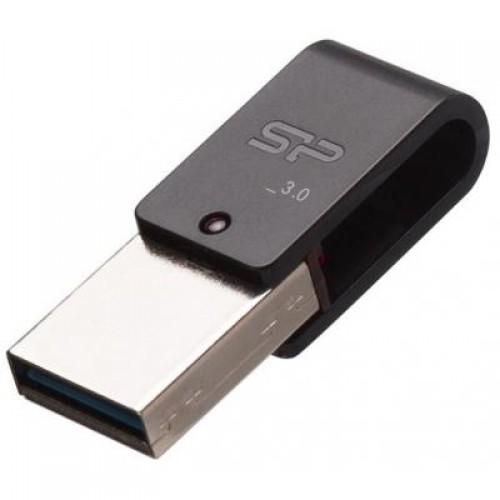 Флешка Silicon Power 64GB Mobile X31 USB 3.0 OTG (SP064GBUF3X31V1K)