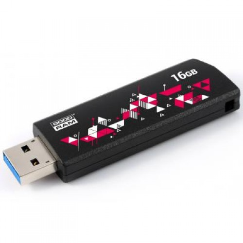 Флешка GOODRAM 16GB UCL3 Cl!ck Black USB 3.0 (UCL3-0160K0R11)