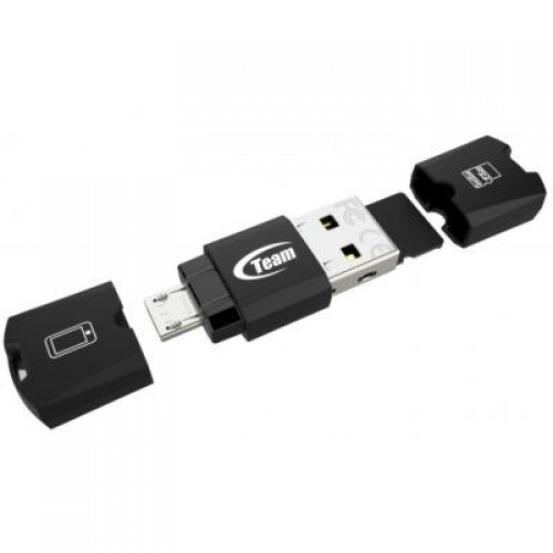 Флешка Team 64GB M141 Black USB 2.0 (TUSDX64GUHS36)