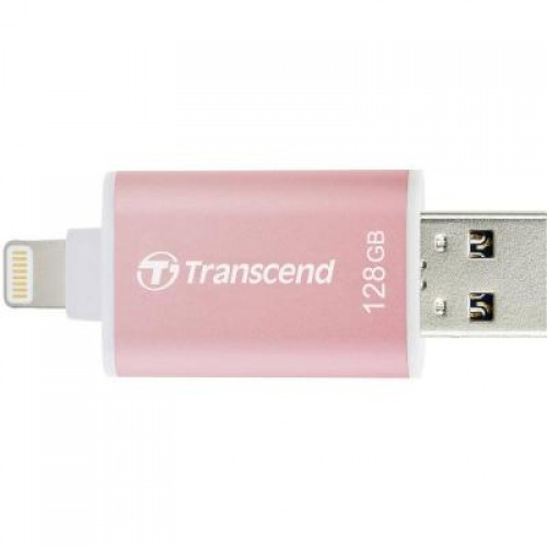 Флешка Transcend 128GB JetDrive Go 300 Rose Gold USB 3.1/Lightning (TS128GJDG300R)