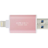 Флешка Transcend 128GB JetDrive Go 300 Rose Gold USB 3.1/Lightning (TS128GJDG300R)