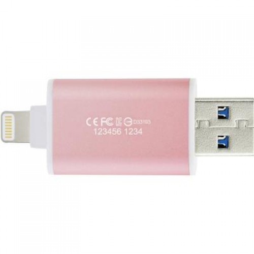 Флешка Transcend 128GB JetDrive Go 300 Rose Gold USB 3.1/Lightning (TS128GJDG300R)