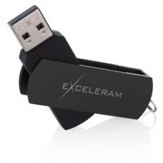 Флешка eXceleram 16GB P2 Series Black/Black USB 2.0 (EXP2U2BB16)