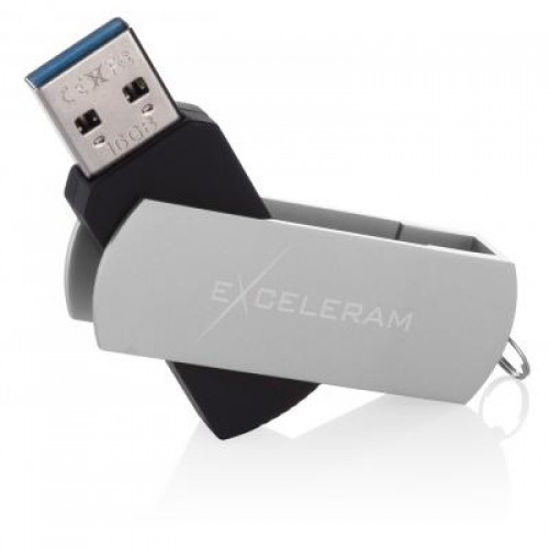 Флешка eXceleram 16GB P2 Series Silver/Black USB 3.1 Gen 1 (EXP2U3SIB16)