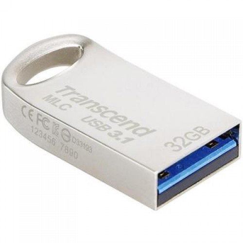 Флешка Transcend 32GB JetFlash 720 Silver Plating USB 3.1 (TS32GJF720S)