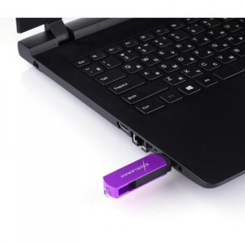 Флешка eXceleram 32GB P2 Series Grape/Black USB 3.1 Gen 1 (EXP2U3GPB32)