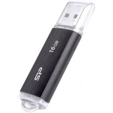 Флешка Silicon Power 16GB Ultima U02 Black USB 2.0 (SP016GBUF2U02V1K)