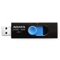 Флешка A-DATA 16GB UV320 Black/Blue USB 3.1 (AUV320-16G-RBKBL)