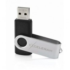 Флешка eXceleram 16GB P1 Series Silver/Black USB 2.0 (EXP1U2SIB16)