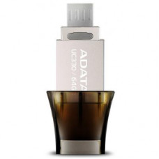 Флешка A-DATA 64GB UC330 Black USB 2.0 OTG (AUC330-64G-RBK)