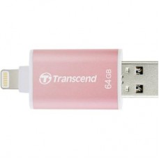 Флешка Transcend 64GB JetDrive Go 300 Rose Gold USB 3.1/Lightning (TS64GJDG300R)