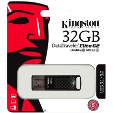Флешка USB3.1 32GB Kingston DataTraveler Elite G2 Black (DTEG2/32GB)