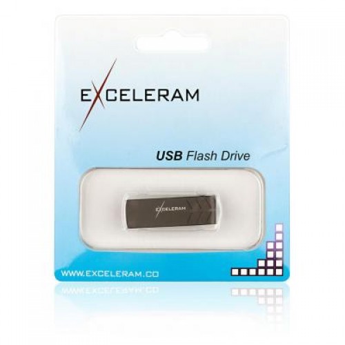 Флешка eXceleram 16GB U4 Series Dark USB 3.1 Gen 1 (EXP2U3U4D16)