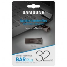 Флешка Samsung 32GB Bar Plus Black USB 3.1 (MUF-32BE4/APC)