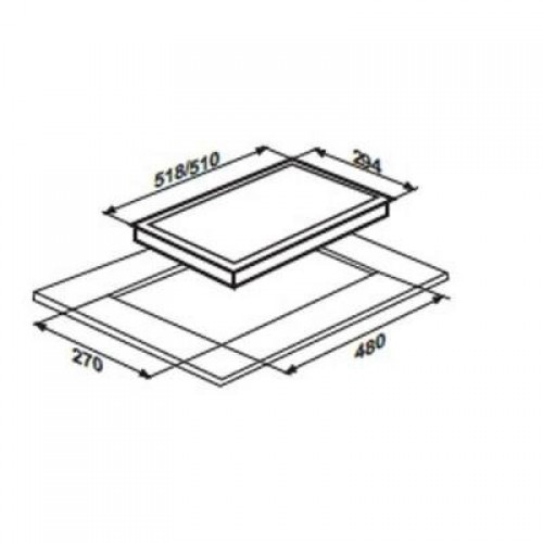 Варочная поверхность Liberty PG3121BG-CCAV (455)