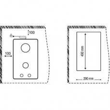 Варочная поверхность Borgio 3610 (inox)