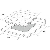 Варочная поверхность Borgio 6840 (Inox)