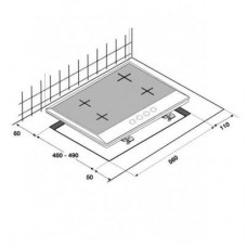 Варочная поверхность Beko HILG64225SBG