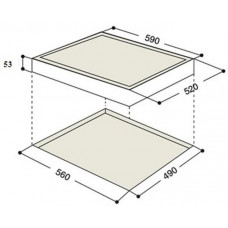 Варочная панель Hotpoint-Ariston KIA 641 B B (CF)