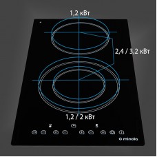 Варочная поверхность Minola MVH 3242 GBL