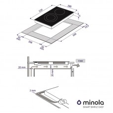 Варочная поверхность Minola MVH 3242 GBL