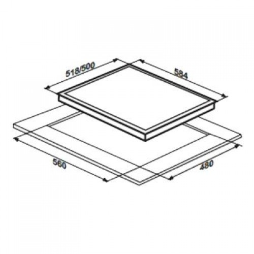 Варочная поверхность Liberty PG6041G-CCW (441)