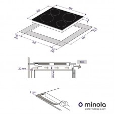 Варочная поверхность Minola MVH 6032 GBL