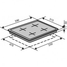 Варочная поверхность Ventolux HSF640-A3 T (X)